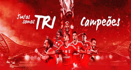 بنفيكا يسحق ماديرا ويتوج بلقب الدوري البرتغالي للموسم الثالث على التوالي